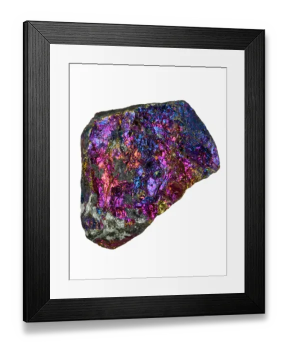 Framed Print : Chalcopyrite Framed Print : Chalcopyrite