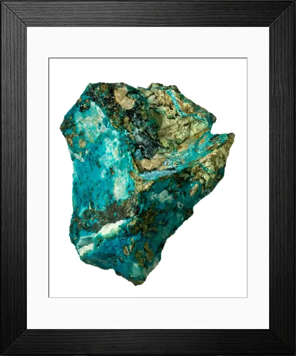 Framed Print : Chrysocolla Framed Print : Chrysocolla