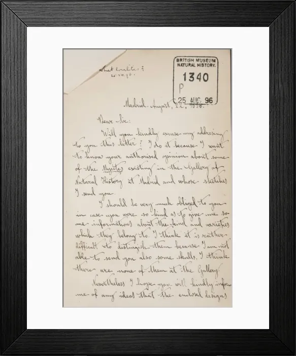 Framed Print : Cabrera-Thomas letter - page 2 Framed Print : Cabrera-Thomas letter - page 2
