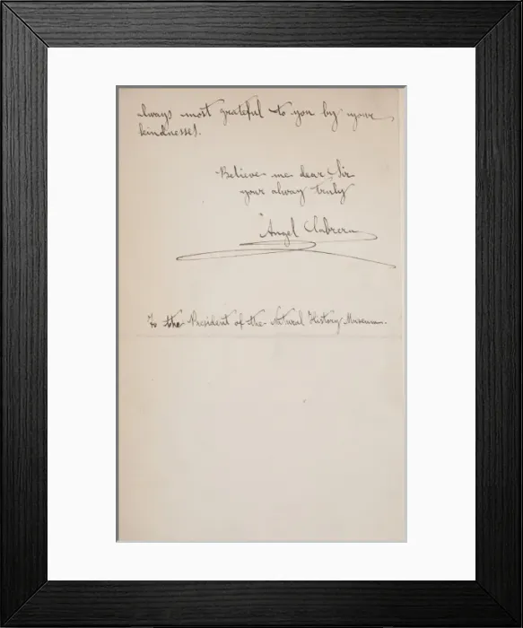 Framed Print : Cabrera-Thomas letter - page 5 Framed Print : Cabrera-Thomas letter - page 5