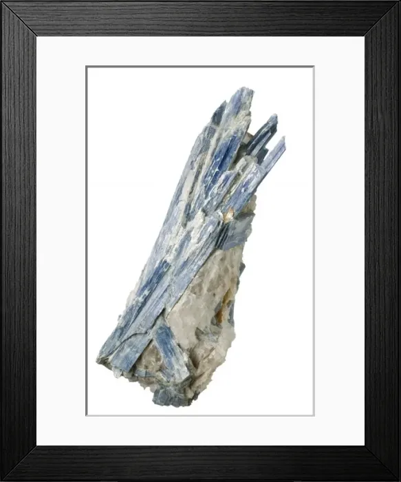 Framed Print : Kyanite specimen Framed Print : Kyanite specimen