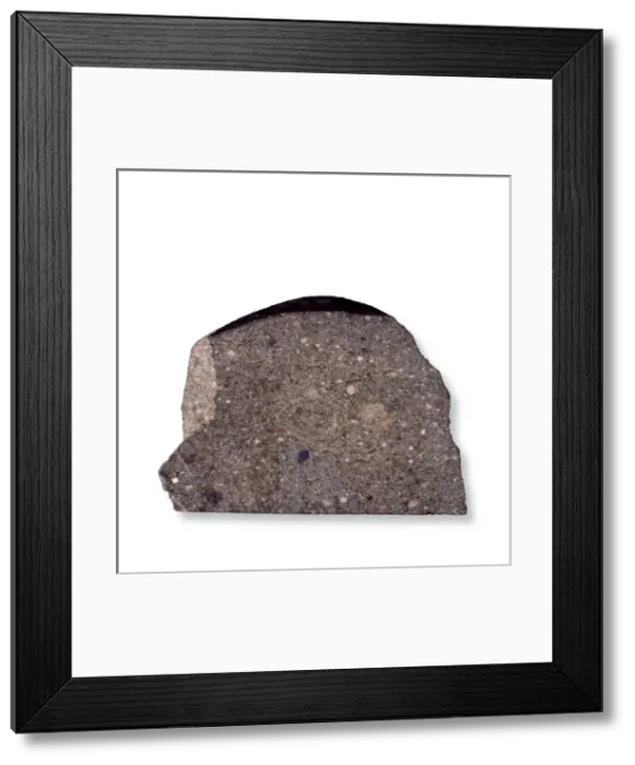 Framed Print : The Parnalle ordinary chondrite Framed Print : The Parnalle ordinary chondrite