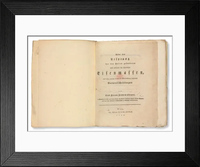 Framed Print : On the Origin of the Pallas Iron and Others Similar to it Framed Print : On the Origin of the Pallas Iron and Others Similar to it