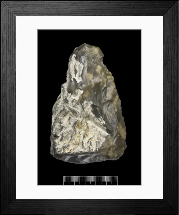 Framed Print : Flint hand axe Framed Print : Flint hand axe