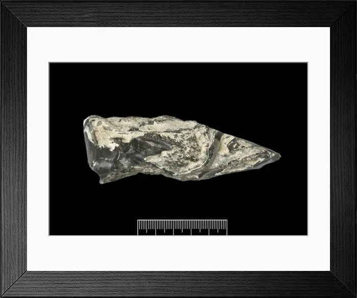 Framed Print : Flint hand axe Framed Print : Flint hand axe