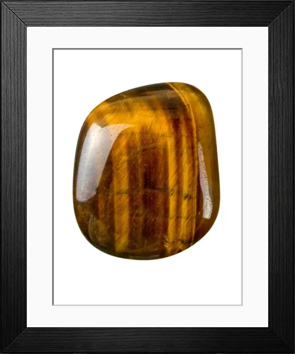 Framed Print : Tiger eye specimen Framed Print : Tiger eye specimen