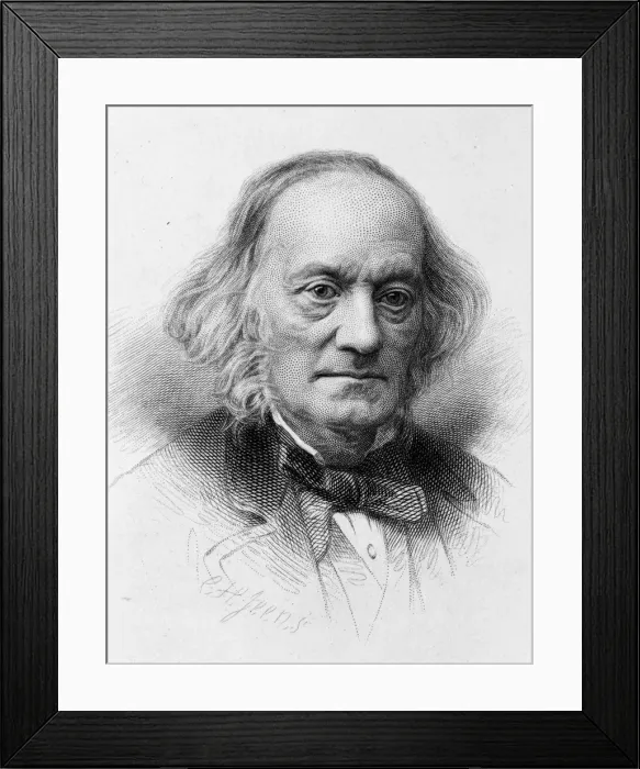Framed Print : Sir Richard Owen (1804-1892) Framed Print : Sir Richard Owen (1804-1892)