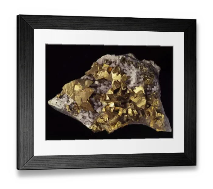 Framed Print : Chalcopyrite Framed Print : Chalcopyrite