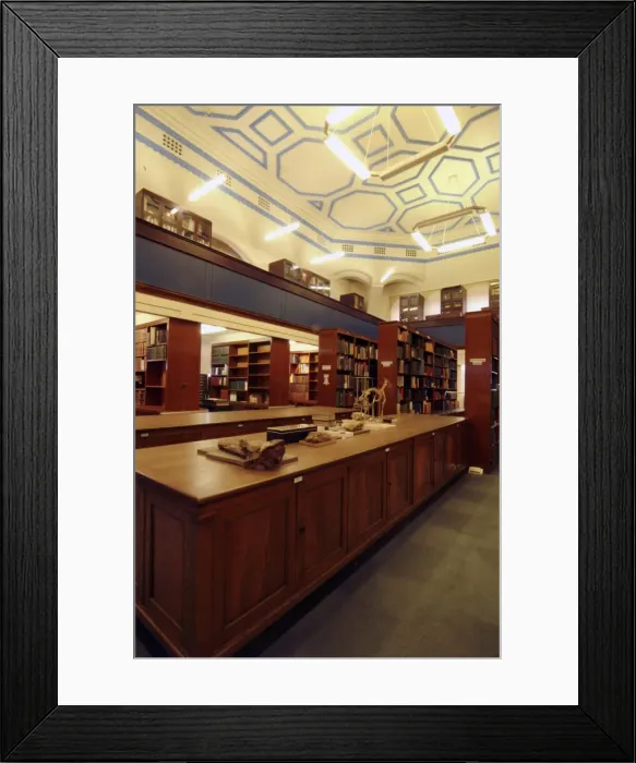 Framed Print : The Botany Library Special Collections Room Framed Print : The Botany Library Special Collections Room