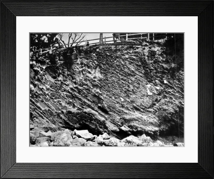 Framed Print : Rock formation, Bermuda 1873 Framed Print : Rock formation, Bermuda 1873