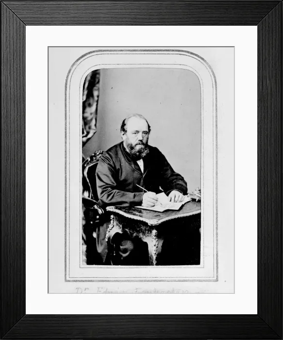 Framed Print : Sir Edwin Lankester (1814-1874) Framed Print : Sir Edwin Lankester (1814-1874)