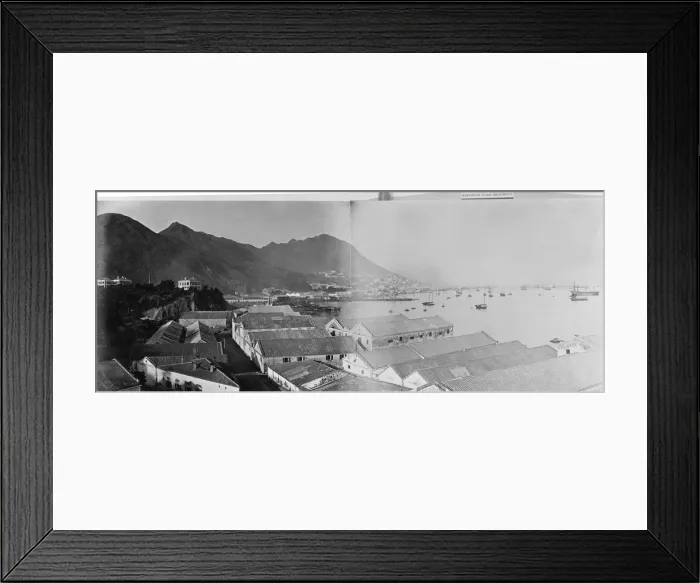 Framed Print : Panoramic: Hong Kong from Morrison Hill Framed Print : Panoramic: Hong Kong from Morrison Hill
