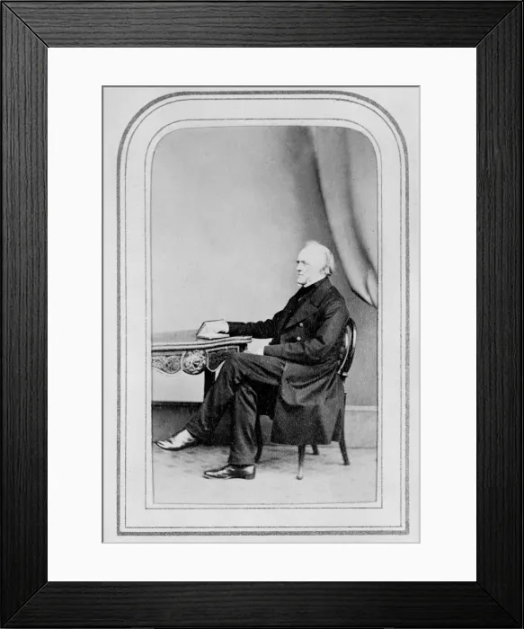 Framed Print : Sir Charles Lyell (1797-1875) Framed Print : Sir Charles Lyell (1797-1875)