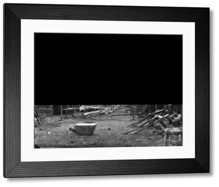Framed Print : Village at Dobbo, Arru Islands, Moluccas, Indonesia Framed Print : Village at Dobbo, Arru Islands, Moluccas, Indonesia