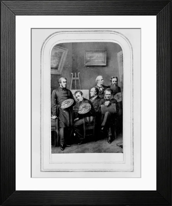 Framed Print : Male group portrait Framed Print : Male group portrait