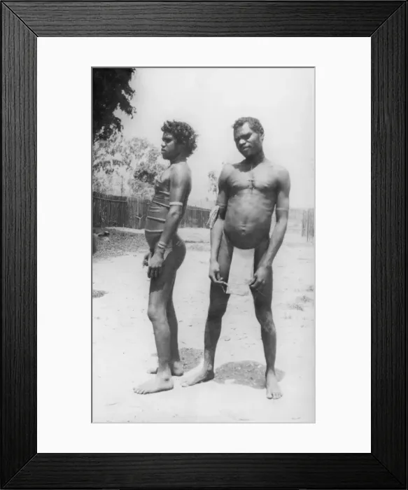 Framed Print : Australian Aborigines Framed Print : Australian Aborigines