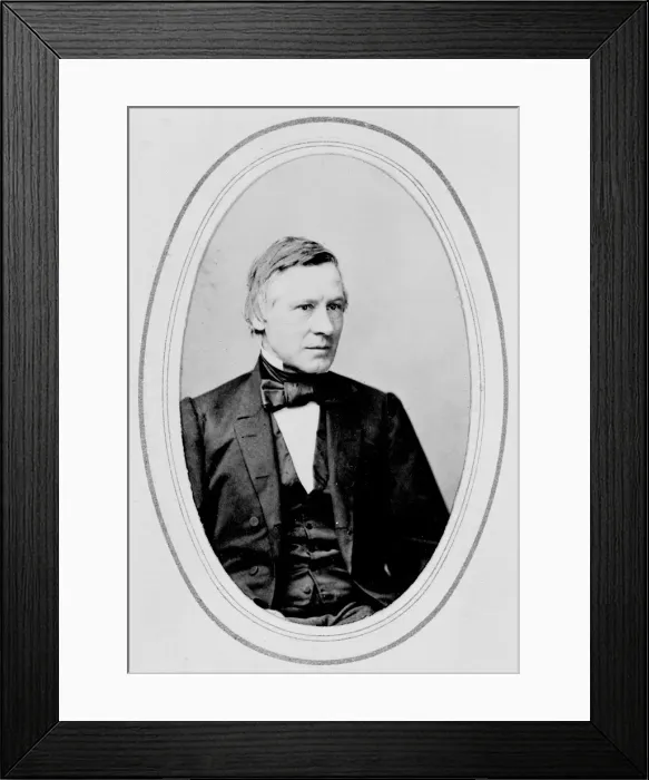 Framed Print : Asa Gray (1810-1888) Framed Print : Asa Gray (1810-1888)