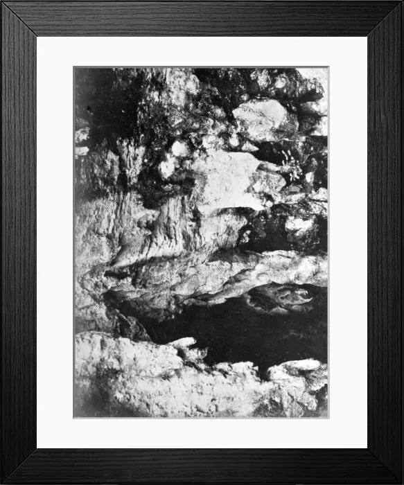 Framed Print : Entrance to a cave in Hamilton, Bermuda 1873 Framed Print : Entrance to a cave in Hamilton, Bermuda 1873