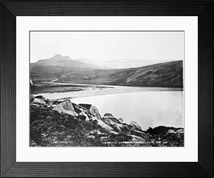 Framed Print : Cascade Harbour, Kerguelen Island Framed Print : Cascade Harbour, Kerguelen Island