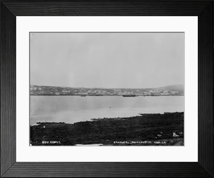 Framed Print : Port Stanley, Falkland Islands Framed Print : Port Stanley, Falkland Islands