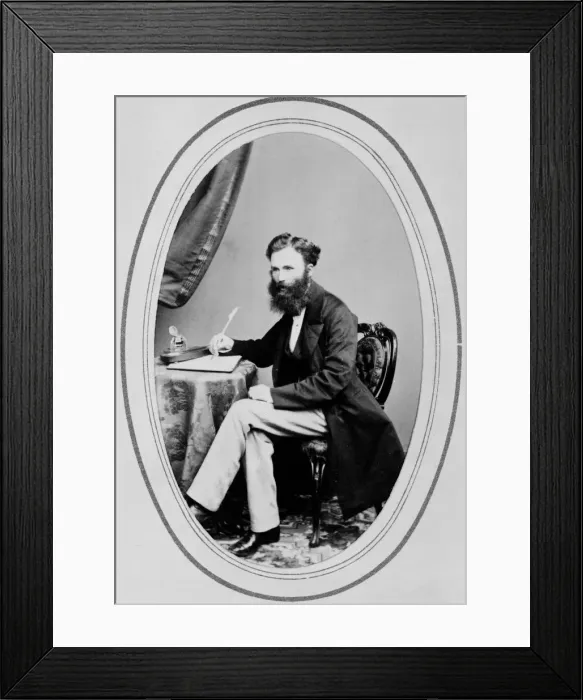 Framed Print : Dr. William Lauder Lindsay (1829-1880) Framed Print : Dr. William Lauder Lindsay (1829-1880)