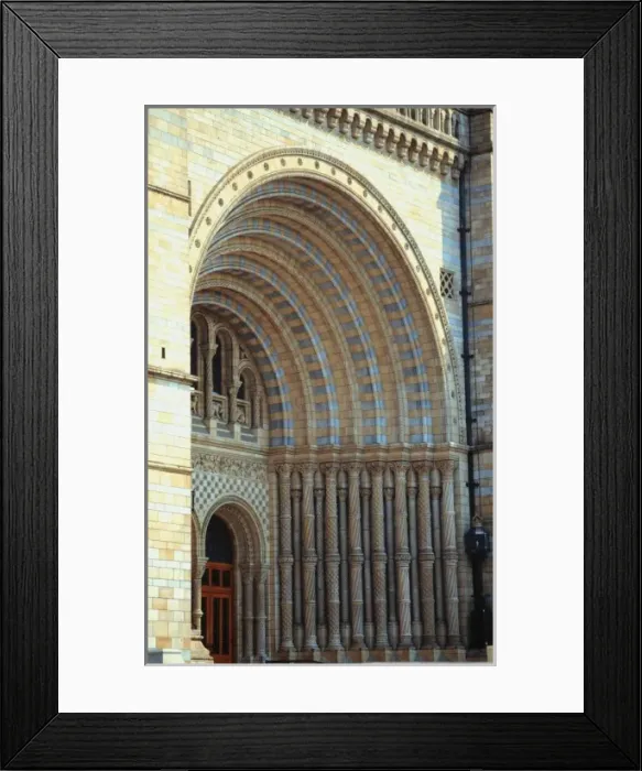Framed Print : Exterior view of the Waterhouse Building