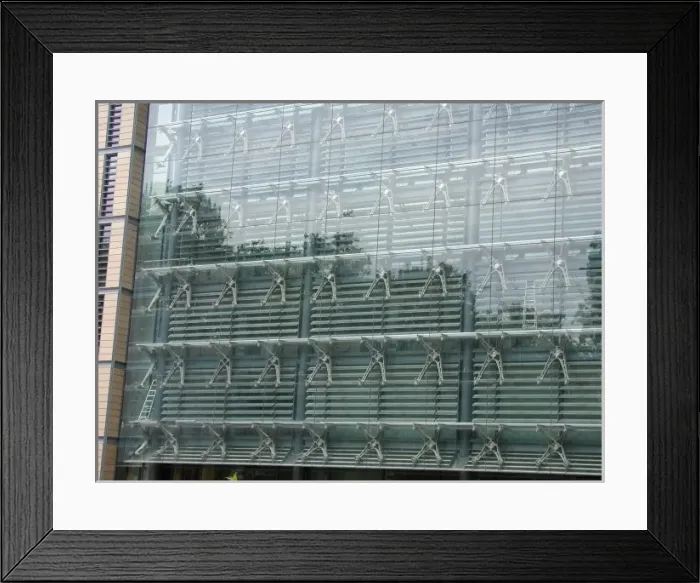 Framed Print : Solar wall of the Darwin Centre Framed Print : Solar wall of the Darwin Centre