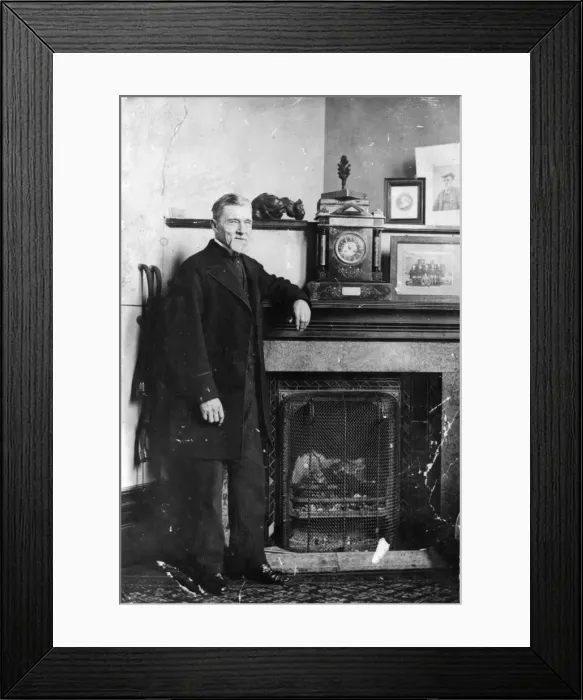 Framed Print : Alfred Clayton, Botany Attendant, c. 1894 Framed Print : Alfred Clayton, Botany Attendant, c. 1894