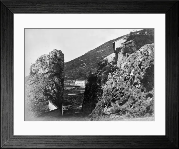 Framed Print : Devils Tooth, Gibraltar Framed Print : Devils Tooth, Gibraltar