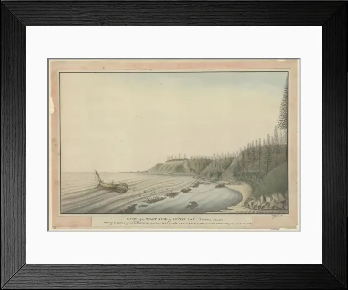 Framed Print : Raper drawing No. 23 Framed Print : Raper drawing No. 23