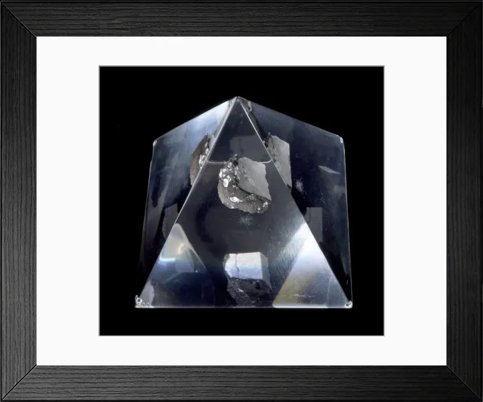 Framed Print : Anorthosite breccia, moon rock Framed Print : Anorthosite breccia, moon rock