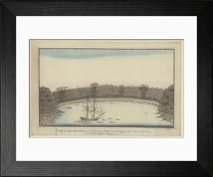 Framed Print : Raper drawing No. 27 Framed Print : Raper drawing No. 27