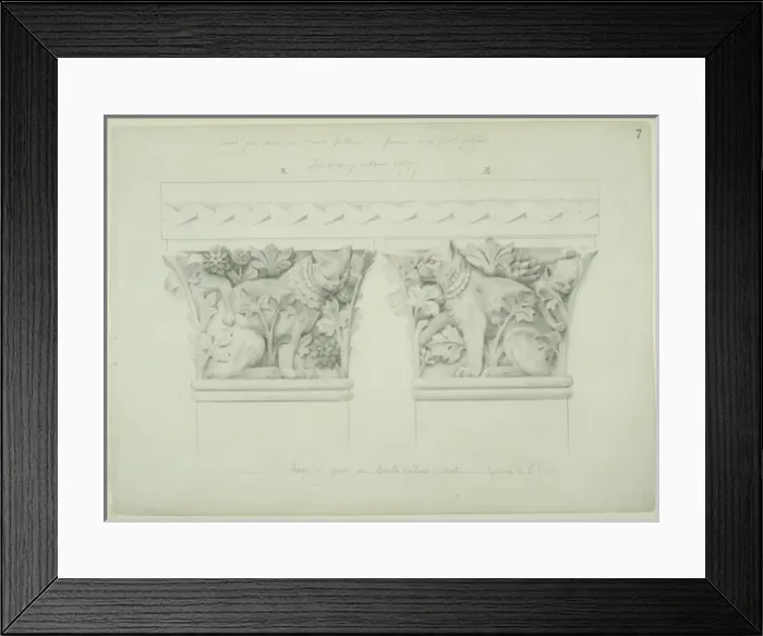 Framed Print : Cat design Framed Print : Cat design