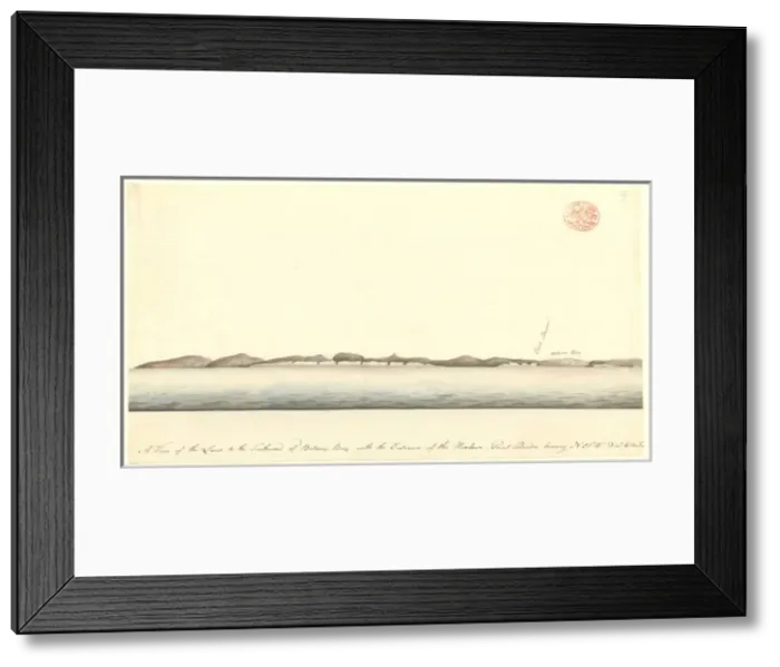 Framed Print : A view of the coastline to the south of Botany Bay Framed Print : A view of the coastline to the south of Botany Bay