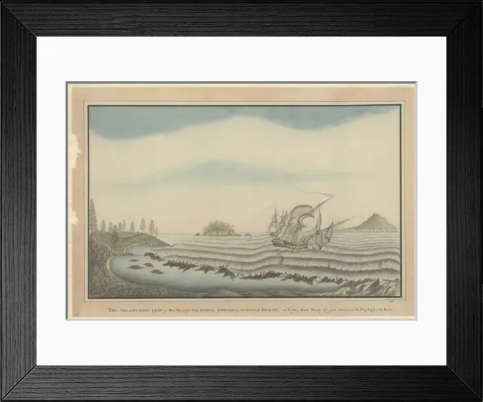 Framed Print : Raper drawing No. 22 Framed Print : Raper drawing No. 22