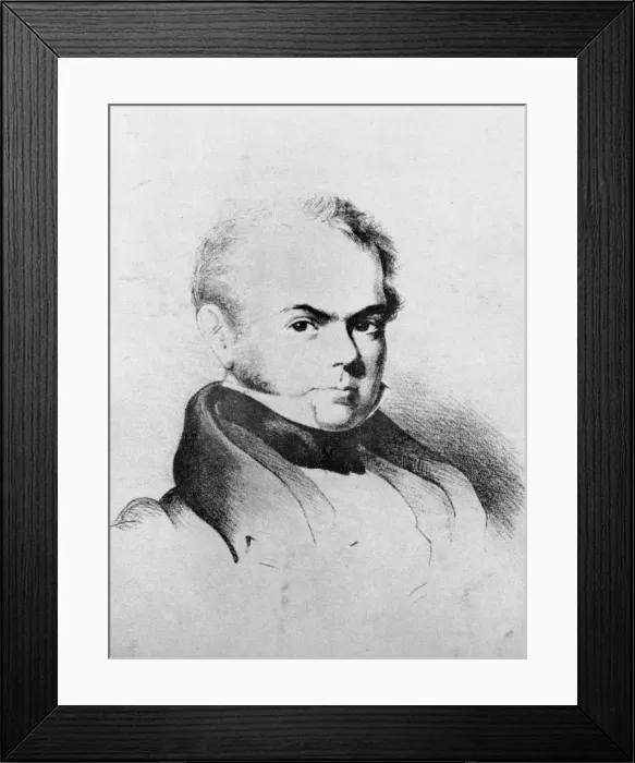 Framed Print : Charles Konig (1774-1851) Framed Print : Charles Konig (1774-1851)