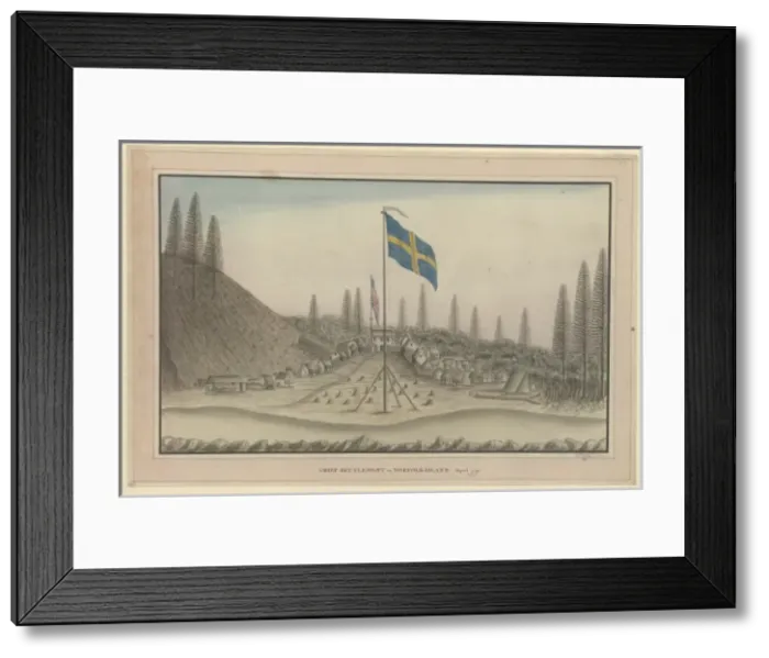 Framed Print : Raper drawing No. 24 Framed Print : Raper drawing No. 24