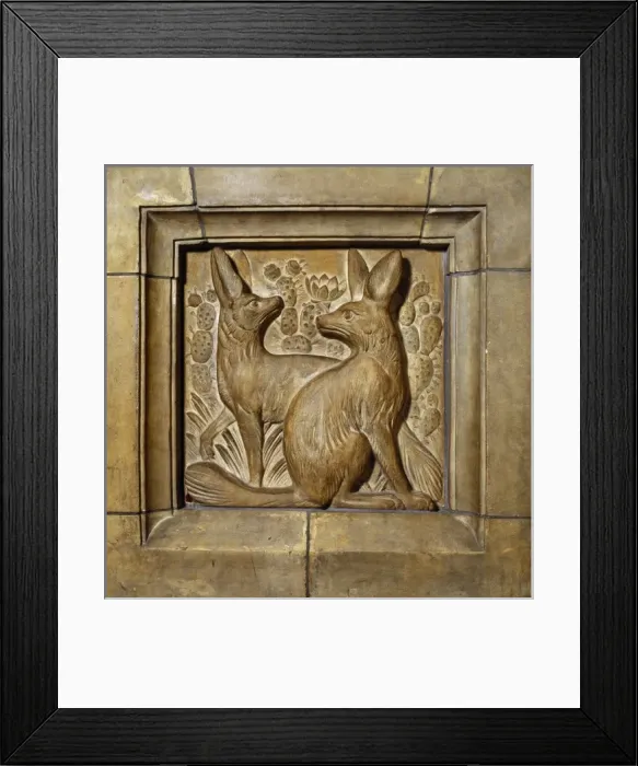 Framed Print : Detail from the Waterhouse Building at the Natural History M Framed Print : Detail from the Waterhouse Building at the Natural History M
