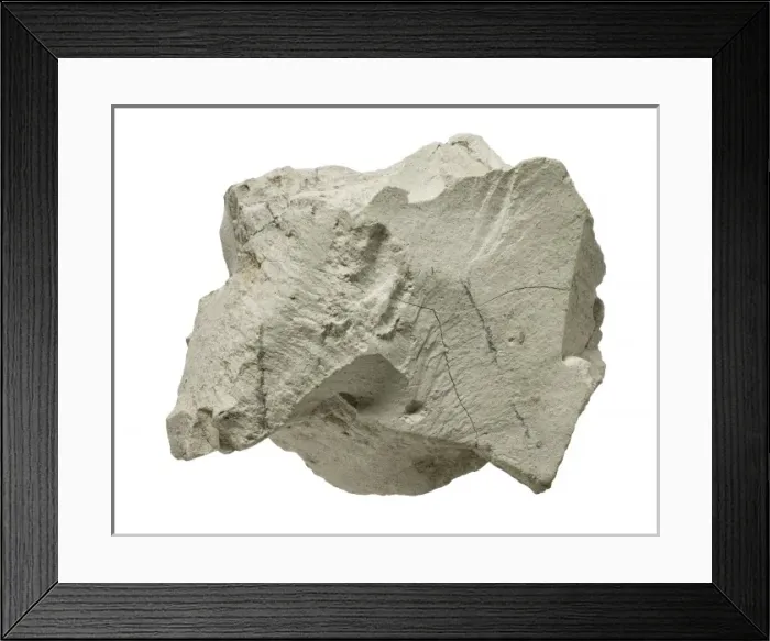 Framed Print : Bentonite. A specimen of the mineral Bentonite Reg No Framed Print : Bentonite. A specimen of the mineral Bentonite Reg No