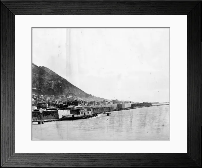 Framed Print : Gibraltar Old Mole Framed Print : Gibraltar Old Mole