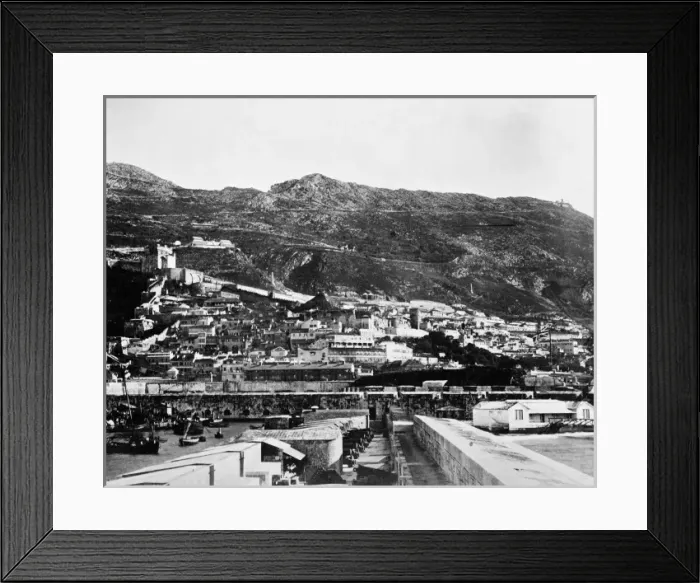 Framed Print : Gibraltar Old Mole Framed Print : Gibraltar Old Mole