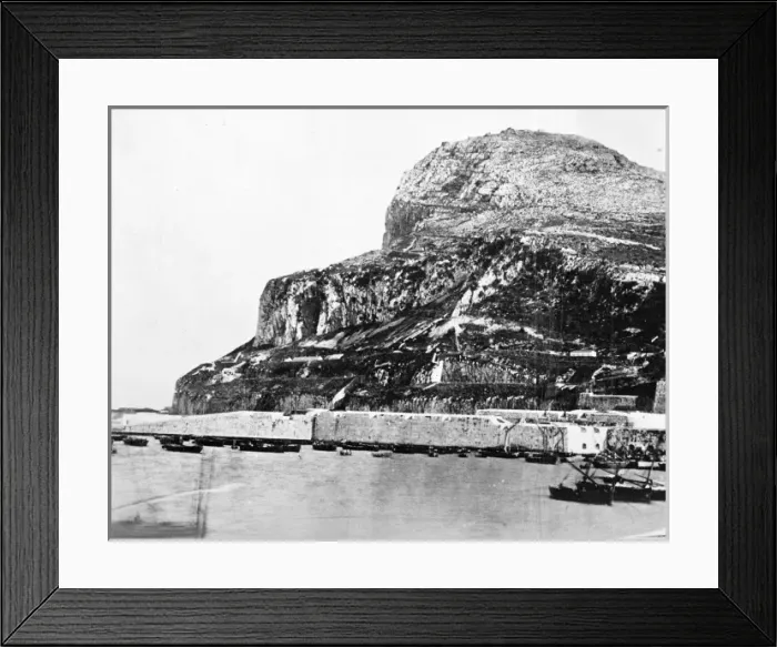 Framed Print : Gibraltar Old Mole Framed Print : Gibraltar Old Mole