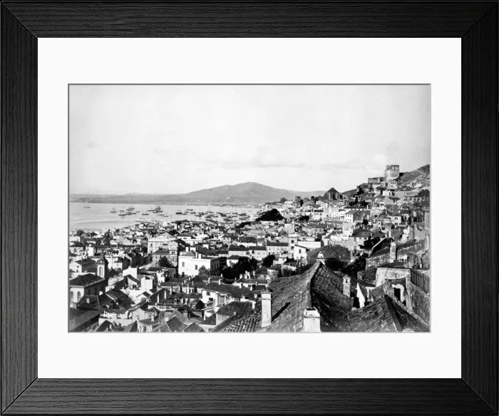 Framed Print : View Buena Vista, Gibraltar Framed Print : View Buena Vista, Gibraltar