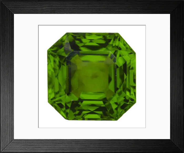 Framed Print : Birthstone Series: Peridot Framed Print : Birthstone Series: Peridot