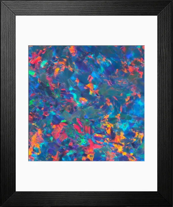 Framed Print : Opal detail Framed Print : Opal detail