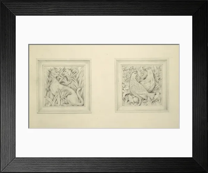 Framed Print : Designs for the Natural History Museum, by Alfred Waterhouse Framed Print : Designs for the Natural History Museum, by Alfred Waterhouse