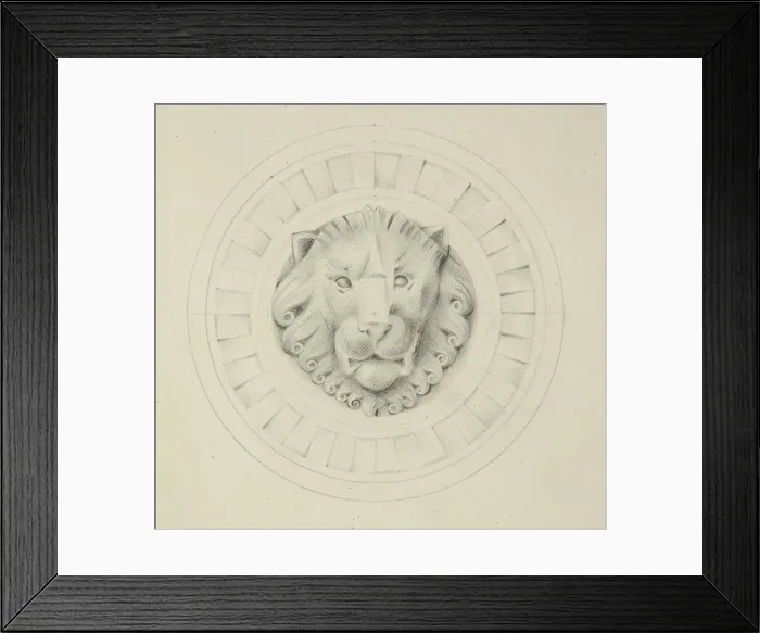 Framed Print : Designs for the Natural History Museum, by Alfred Waterhouse Framed Print : Designs for the Natural History Museum, by Alfred Waterhouse