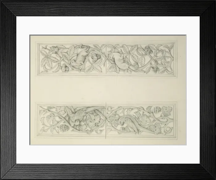 Framed Print : Designs for the Natural History Museum, by Alfred Waterhouse Framed Print : Designs for the Natural History Museum, by Alfred Waterhouse