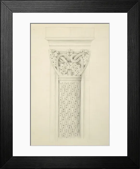 Framed Print : Designs for the Natural History Museum, by Alfred Waterhouse Framed Print : Designs for the Natural History Museum, by Alfred Waterhouse