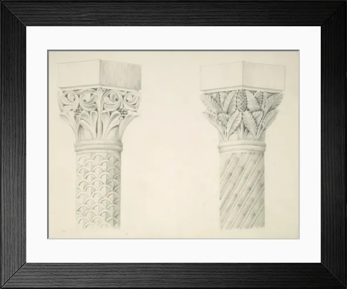 Framed Print : Designs for the Natural History Museum, by Alfred Waterhouse Framed Print : Designs for the Natural History Museum, by Alfred Waterhouse